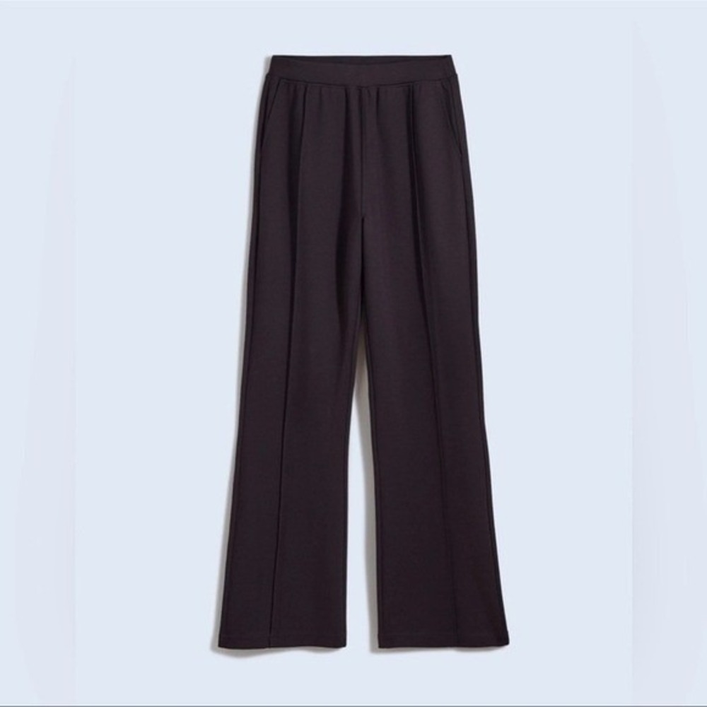 Madewell Ponte Kickflare Leggings Dress‎ Pants Career Black Pull On NWT Size M